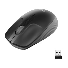 Ratón LOGITECH M190 Óptico RF 1000dpi Gris (910-005905)