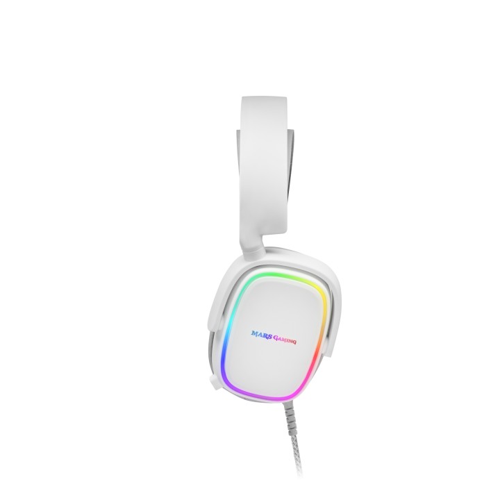 Auric+Micro Mars Gaming RGB 3.5mm USB Blancos (MHAXW)