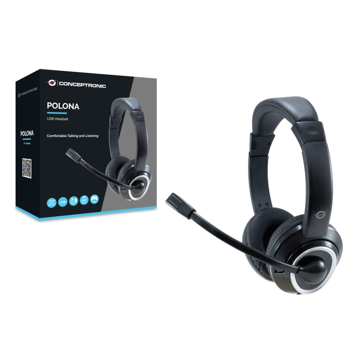 Auric+Micro CONCEPTRONIC USB-A Negros (POLONA01B)