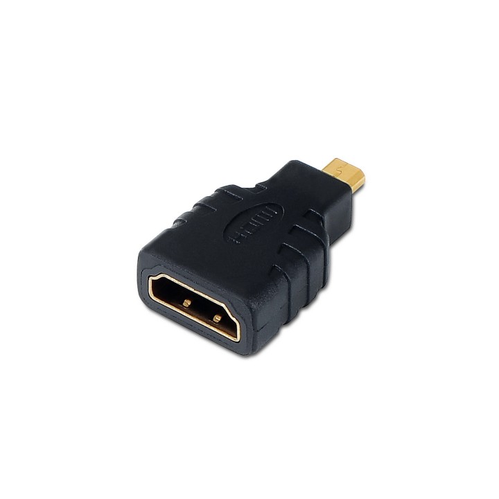 Adaptador AISENS HDMI/M a MicroHDMI/H Negro (A121-0125)