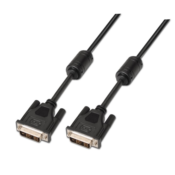 Cable AISENS DVI-D/M a DVI-D/M 1.8m Negro (A117-0086)
