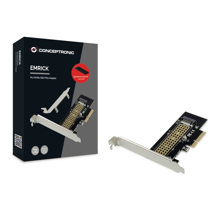 Controladora CONCEPT. PCIe M.2 Disipador (EMRICK05BS)
