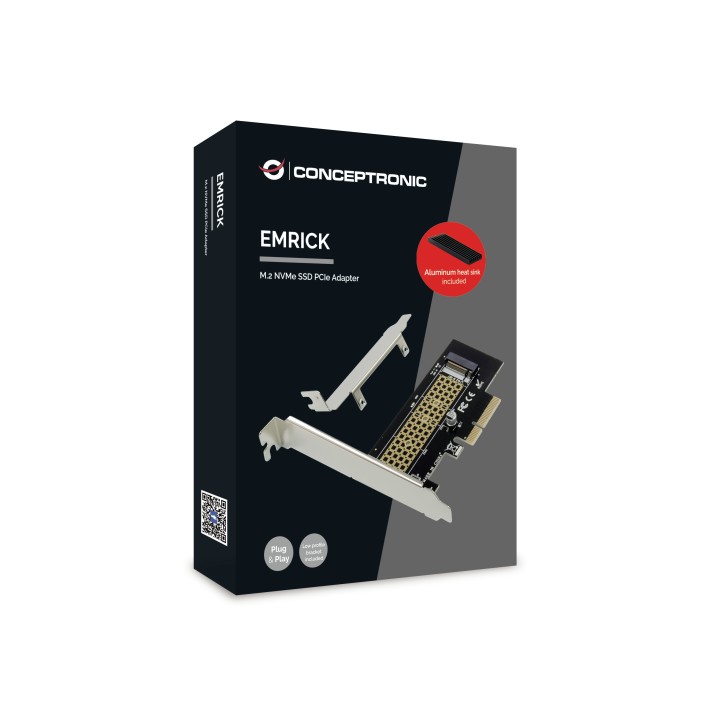 Controladora CONCEPT. PCIe M.2 Disipador (EMRICK05BS)