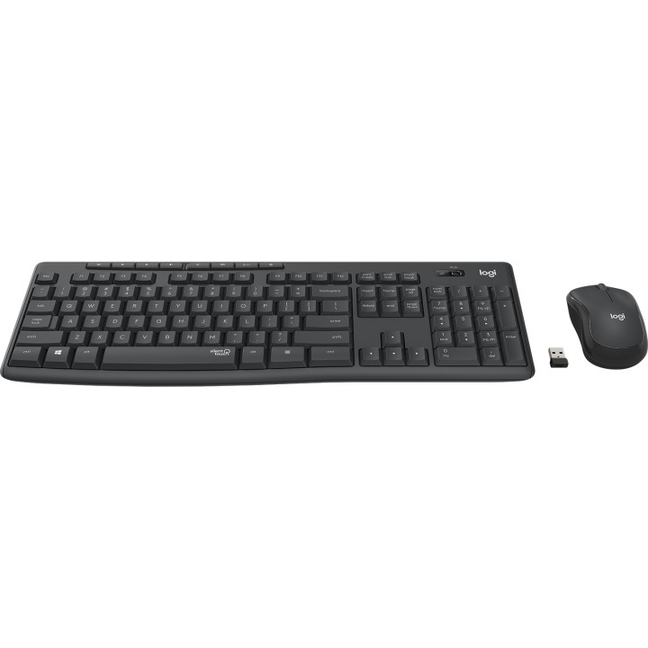 T+Ratón LOGITECH MK295 Wireless Grafito (920-009798)