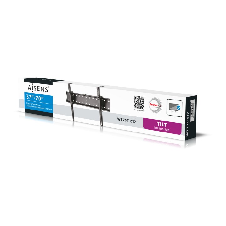 Soporte Pared AISENS 37-70" Inclinable 40Kg (WT70T-017)