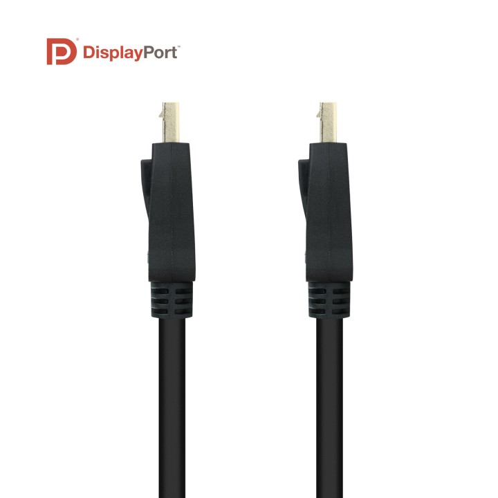 Nanocable DP/M a DP/M 2m Negro (10.15.2502)