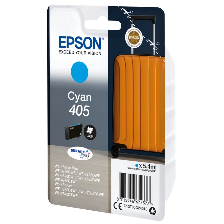 Tinta Epson 405 Cian 5.4ml (C13T05G24010)