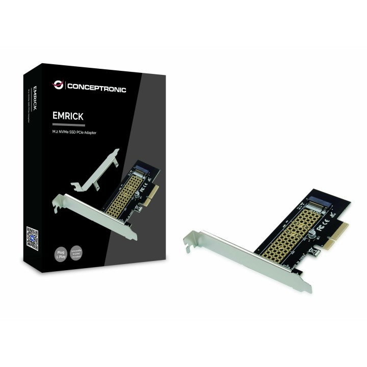 Controladora CONCEPTRONIC PCIe 3.0 SSD M.2 (EMRICK05B)