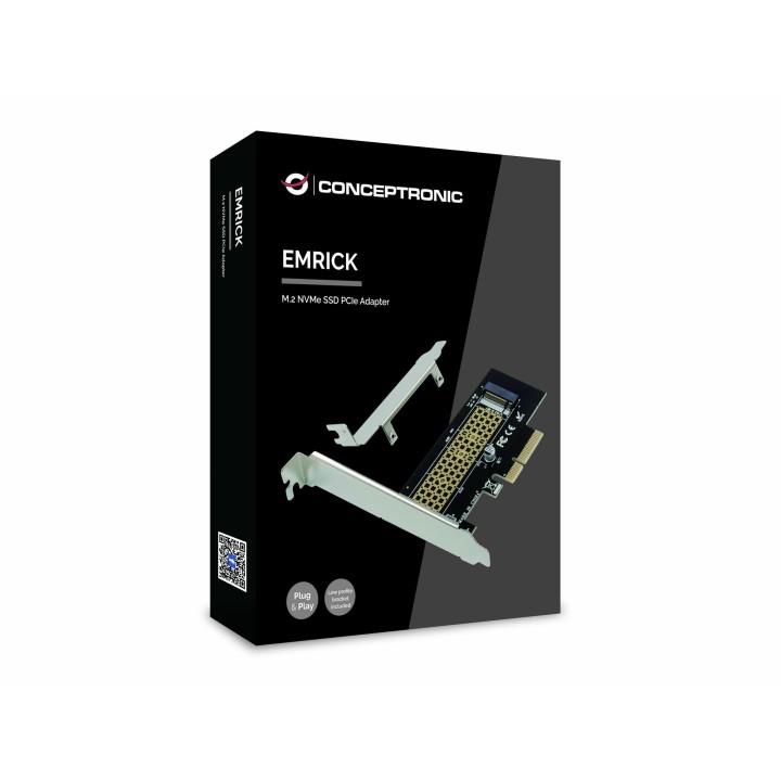 Controladora CONCEPTRONIC PCIe 3.0 SSD M.2 (EMRICK05B)