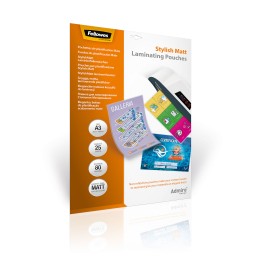 Fundas Plastificar Fellowes Mate A3 25 Unid (5602201)
