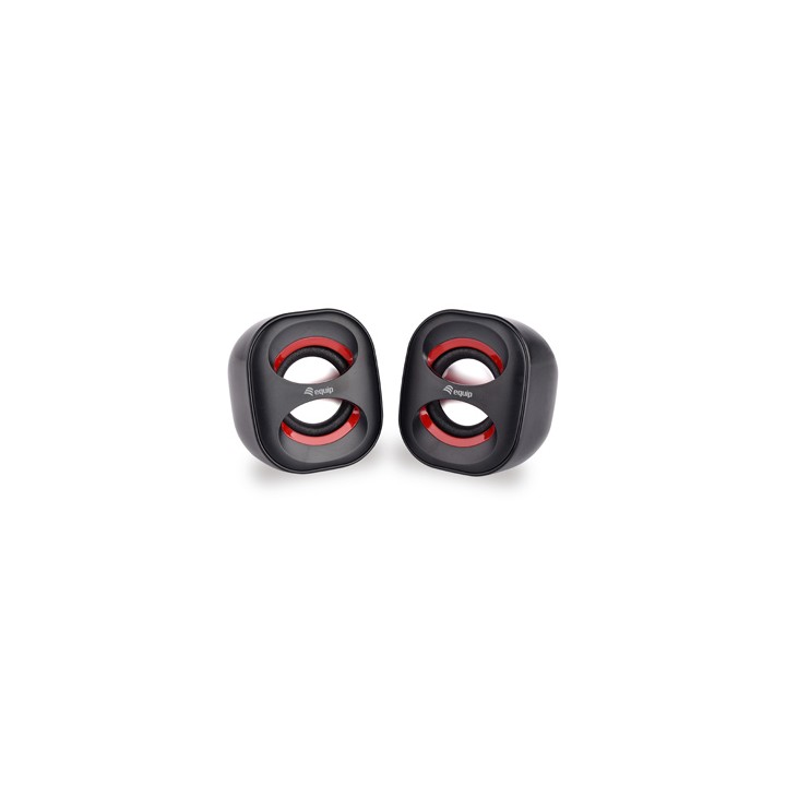 Altavoces EQUIP Life 2.0 6W 3.5mm USB N/R (EQ245331)