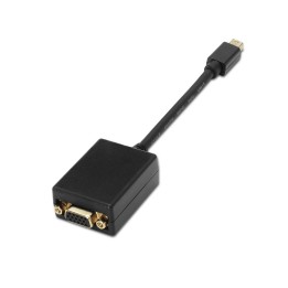 Cable AISENS MiniDP/M a VGA/H 15cm Negro (A125-0135)