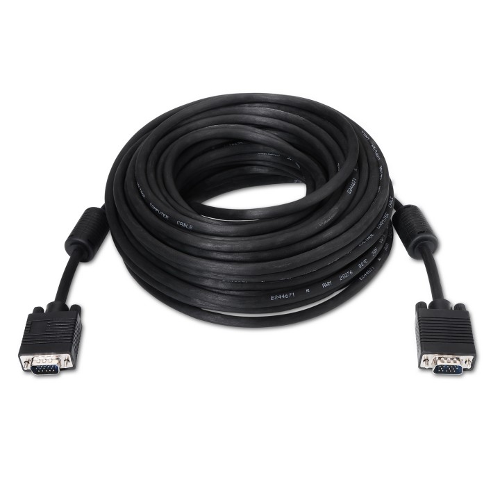 Cable AISENS VGA/M a VGA/M 20m Negro (A113-0076)