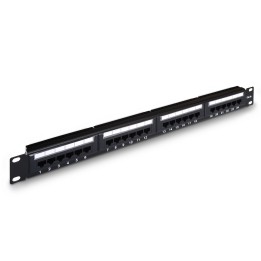 Pach Panel AISENS 24p RJ45 CAT.5E UTP 19" 1U(A141-0307)