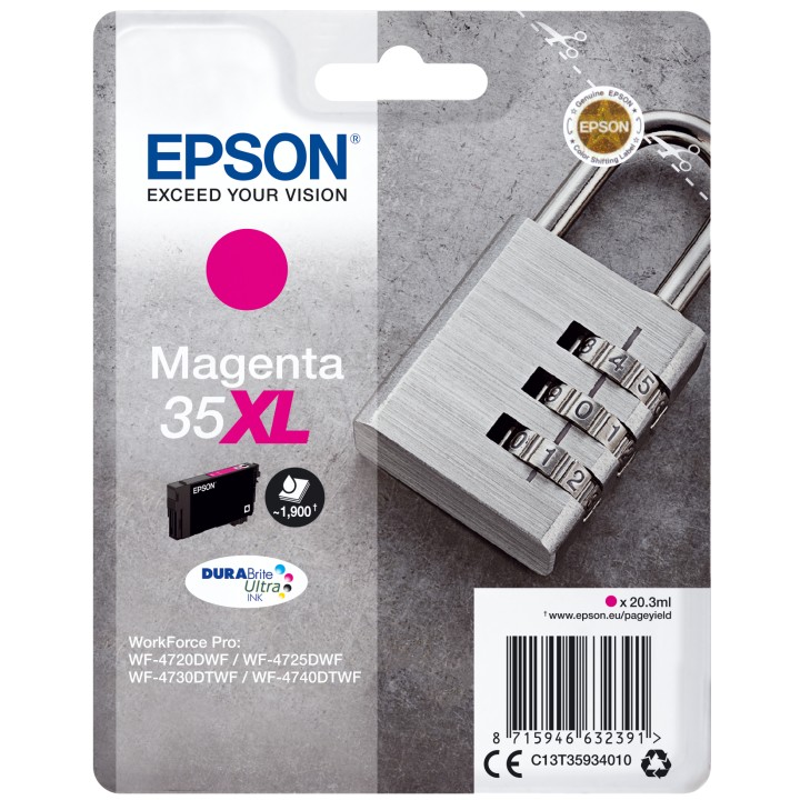 Tinta Epson 35XL Magenta 20.3ml (C13T35934010)