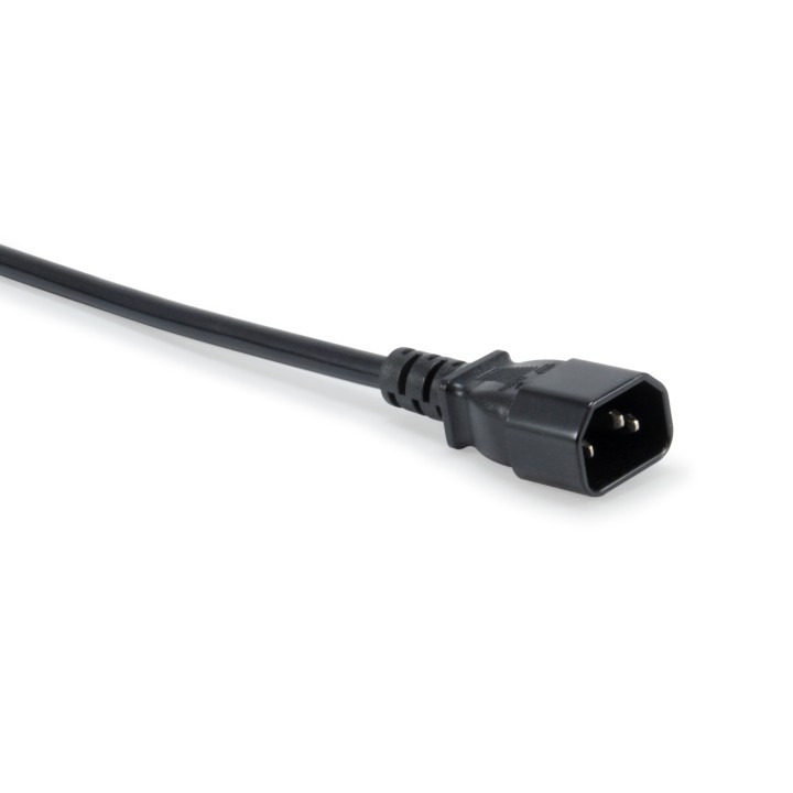 Regleta EQUIP 8 Tomas Interruptor 1U Negra (EQ333310)