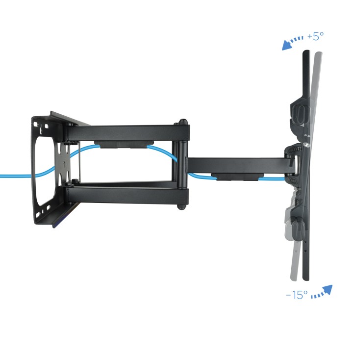 Soporte Pared TOOQ 37-90" Gira/Inclin 75Kg (LP3790TN-B)