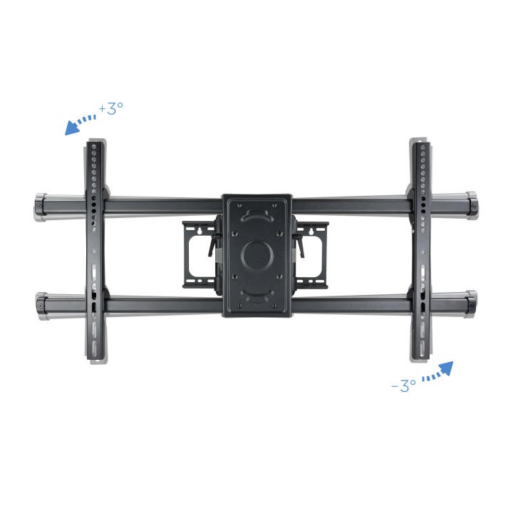 Soporte Pared TOOQ 37-90" Gira/Inclin 75Kg (LP3790TN-B)