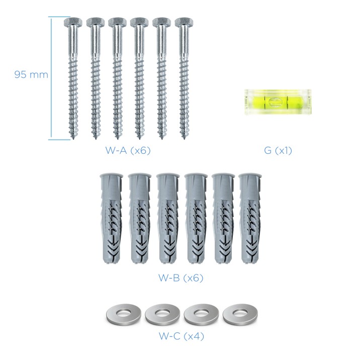Soporte Pared TOOQ 37-90" Gira/Inclin 75Kg (LP3790TN-B)