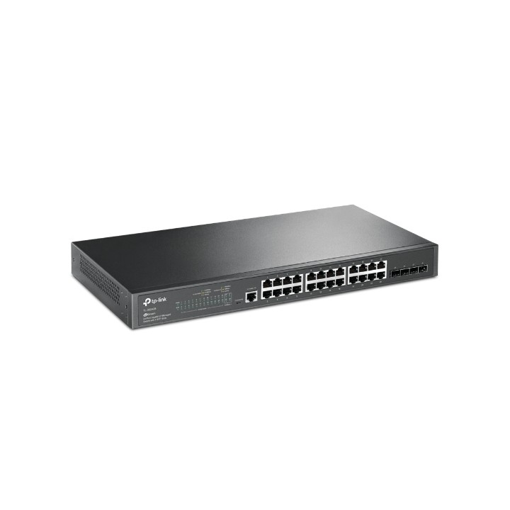 Switch TP-Link 24xRJ45 4XSFP Rack 1U Negro (TL-SG3428)