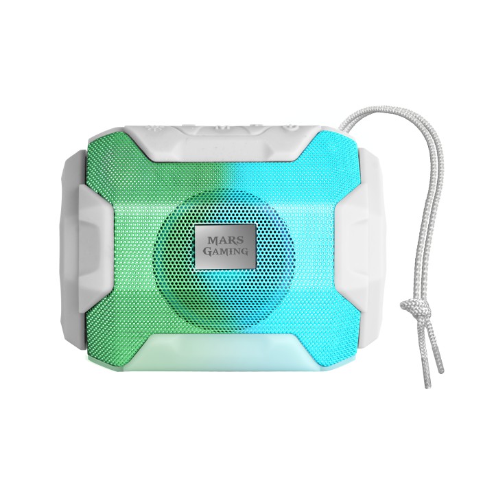 Altavoz Mars Gaming 10W mUSB BT 5.0 Blanco (MSBAXW)