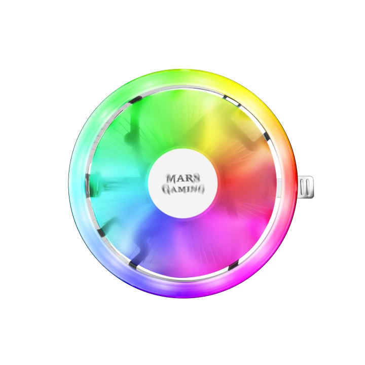 Ventilador Mars Gaming 120mm 120W RGB Negro (MCPU120)