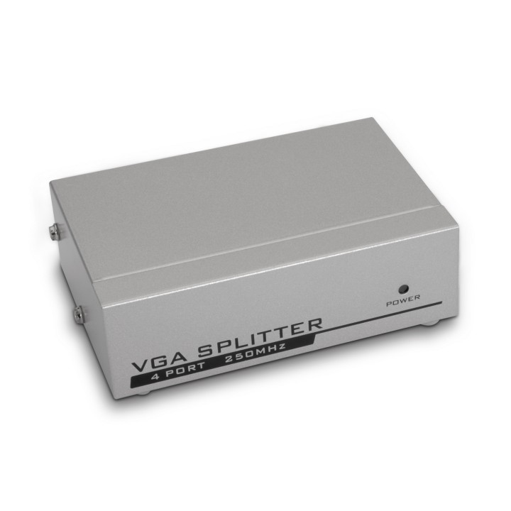 Splitter AISENS 1xVGA In 4xVGA Out Gris (A116-0085)