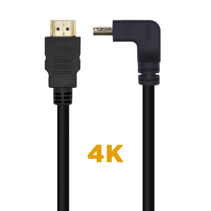 Cable AISENS HDMI A/M a HDMI A/M 2m Negro (A120-0457)