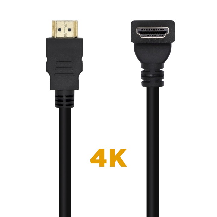 Cable AISENS HDMI A/M a HDMI A/M 2m Negro (A120-0457)