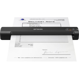 Escáner Portátil Epson ES-50 A4 USB Negro (B11B252401)