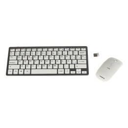 T+Ratón TACENS Levis RF BT Óptico Blanco(6LEVISCOMBOV2)
