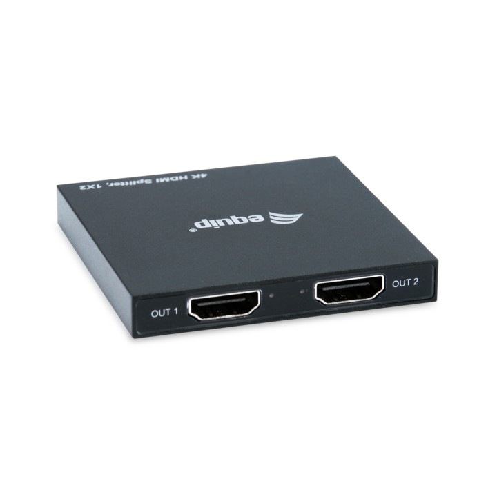 Splitter EQUIP 4K UHD 3D 2xHDMI Out Negro (EQ332715)