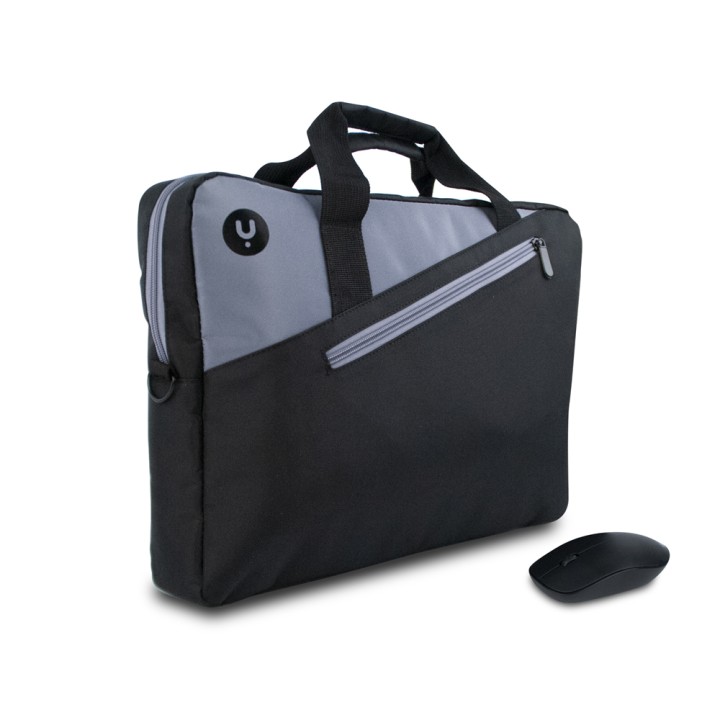 Maletín+Ratón NGS Monray 15.6" Negro (MASTERKITBLACK)