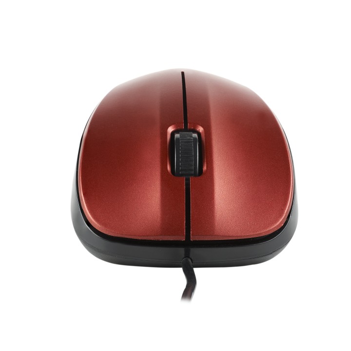 Ratón NGS Óptico USB-A 1200dpi Rojo (CREWRED)