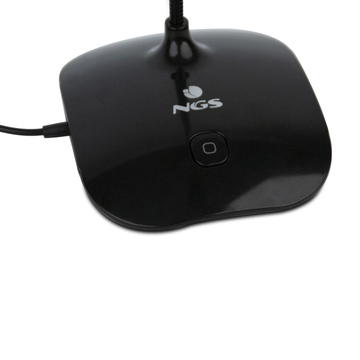 Micrófono de Sobremesa NGS 3.5mm Negro (MS115)
