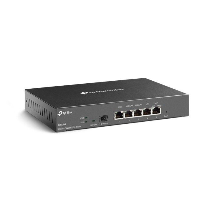 Router TP-Link VPN Gbit Ethernet LAN Negro (TL-ER7206)