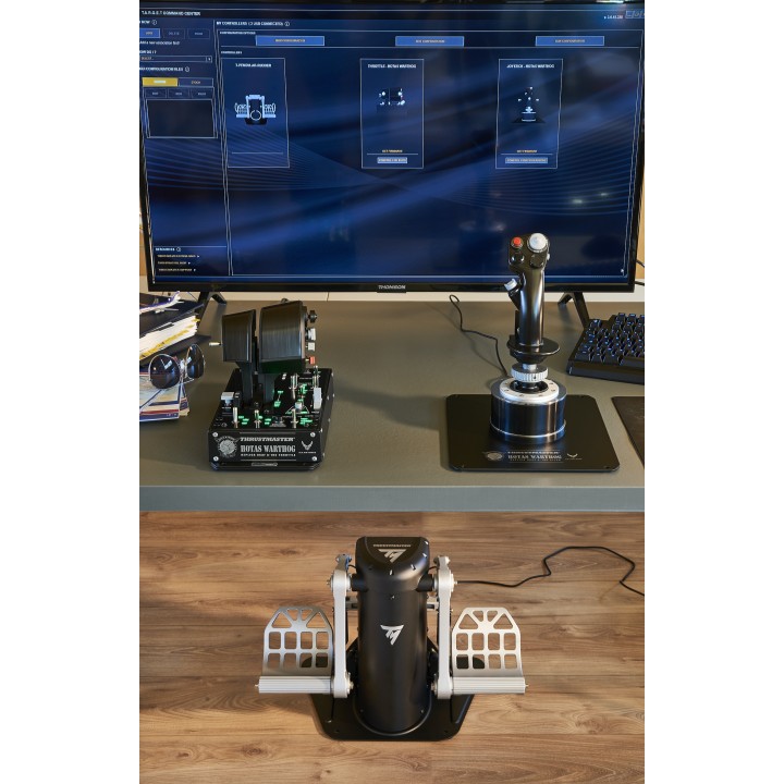 Pedales Simulacion Vuelo Thrustmaster USB Negro 2960809