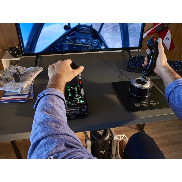 Pedales Simulacion Vuelo Thrustmaster USB Negro 2960809