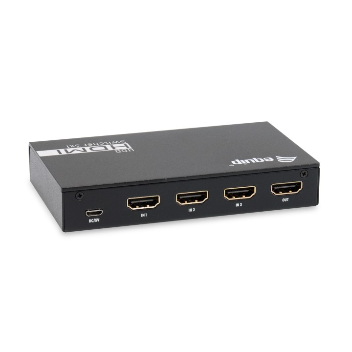 Switch EQUIP 1xHDMI Salida 3xHDMI Entrada (EQ332725)