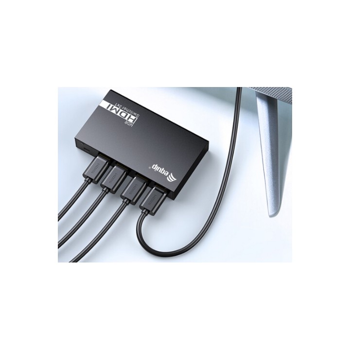 Switch EQUIP 1xHDMI Salida 3xHDMI Entrada (EQ332725)