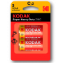 Kodak Heavy Duty Pila LR14 KCHZ, 1.5v, Pack 2 uds Salina