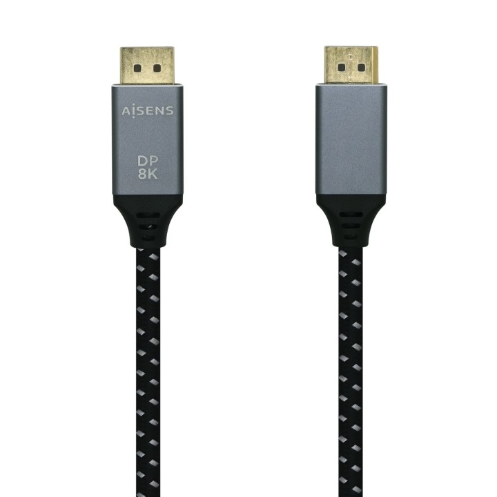 Cable AISENS DP/M a DP/M 0.5m Gris/Negro (A149-0434)