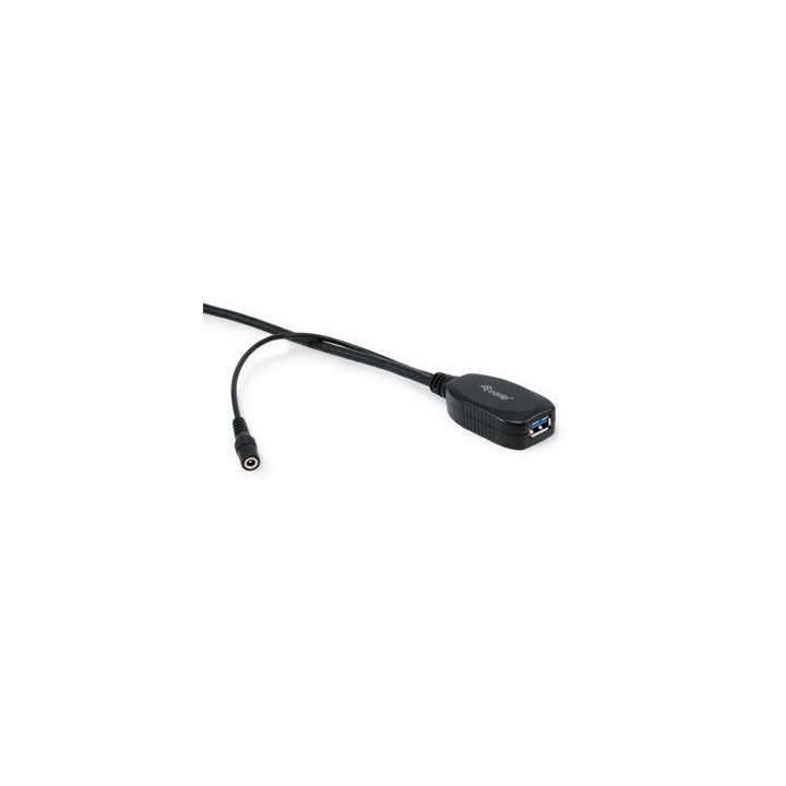 Cable EQUIP USB-A/M a USB-A/H 15m Negro (EQ133348)