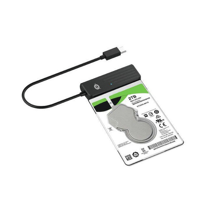 Adaptador CONCEPTRONIC USB-C a SATA 2.5" (ABBY02B)