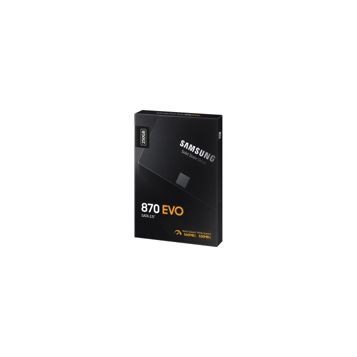 SSD Samsung 870 Evo 2.5" 250Gb SATA3 (MZ-77E250B/EU)