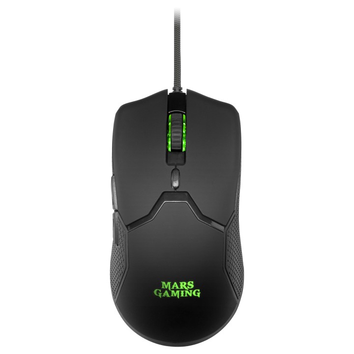 Pack Mars Gaming T+Ratón+Alfombrilla Negro (MCPXBES)