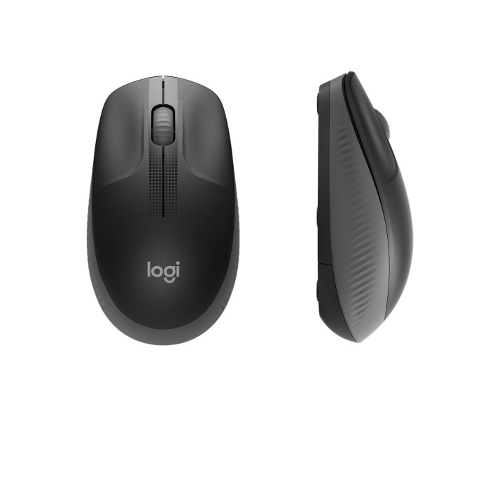Ratón LOGITECH M190 Óptico RF 1000dpi Gris (910-005905)
