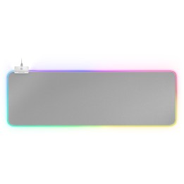 Alfombrilla Mars Gaming XXL RGB 2xUSB Plata (MMPRGB2S)