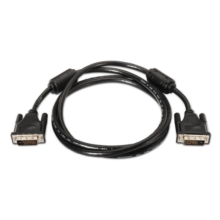 Cable AISENS DVI-D/M a DVI-D/M 1.8m Negro (A117-0089)