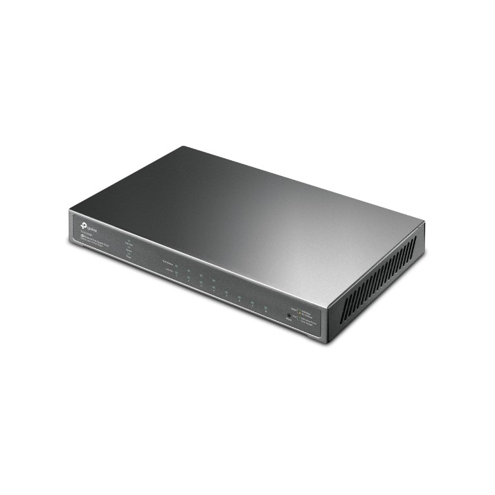 Switch TP-Link 8xRJ45 GbE PoE+ Rack Negro (TL-SG2008P)